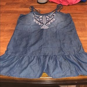 Blue jean dress